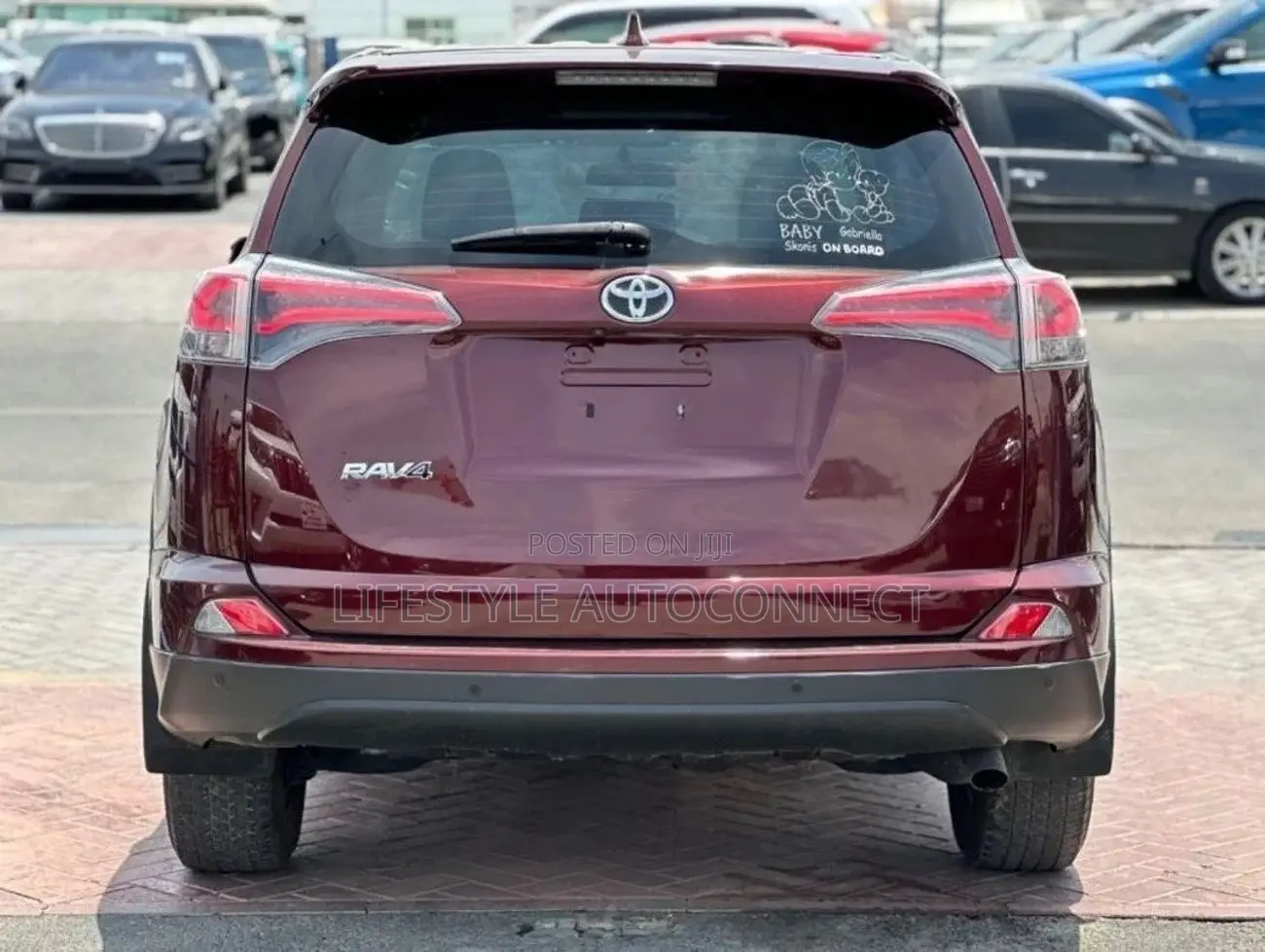 Toyota RAV4 2017 Burgundy