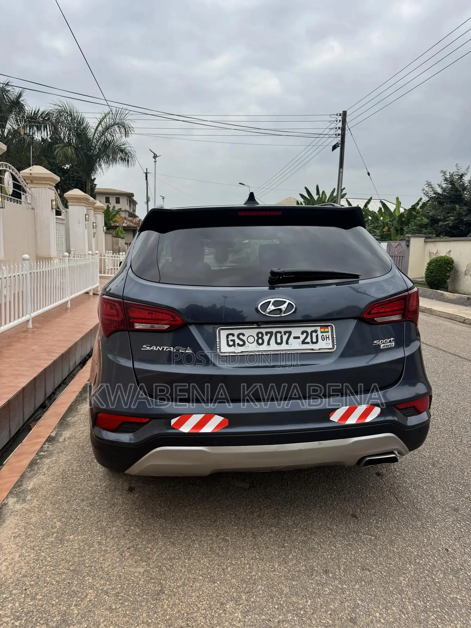 Hyundai Santa Fe SE AWD 2017 Gray