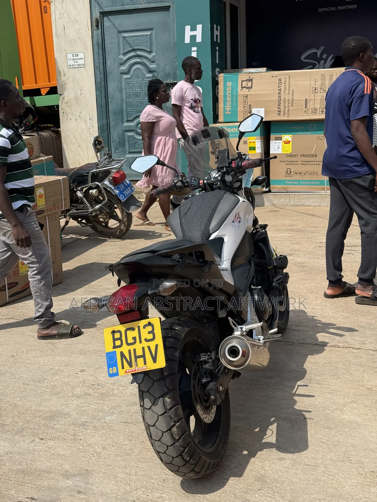 Honda NC700X 2015 White