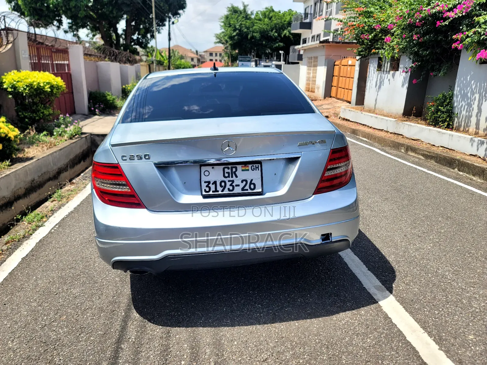 Mercedes-Benz C250 2014 Blue
