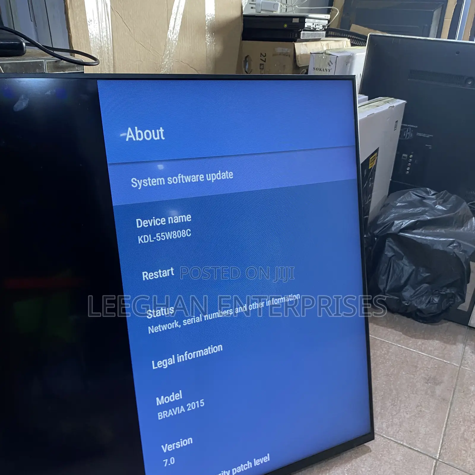 55”Sony Bravia Android 3d FHD Tv