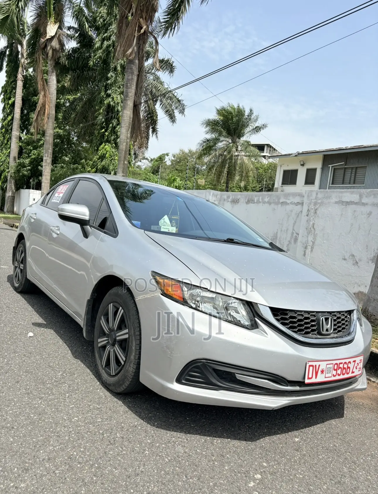 Honda Civic EX 4dr Sedan (1.8L 4cyl CVT) 2014 Silver