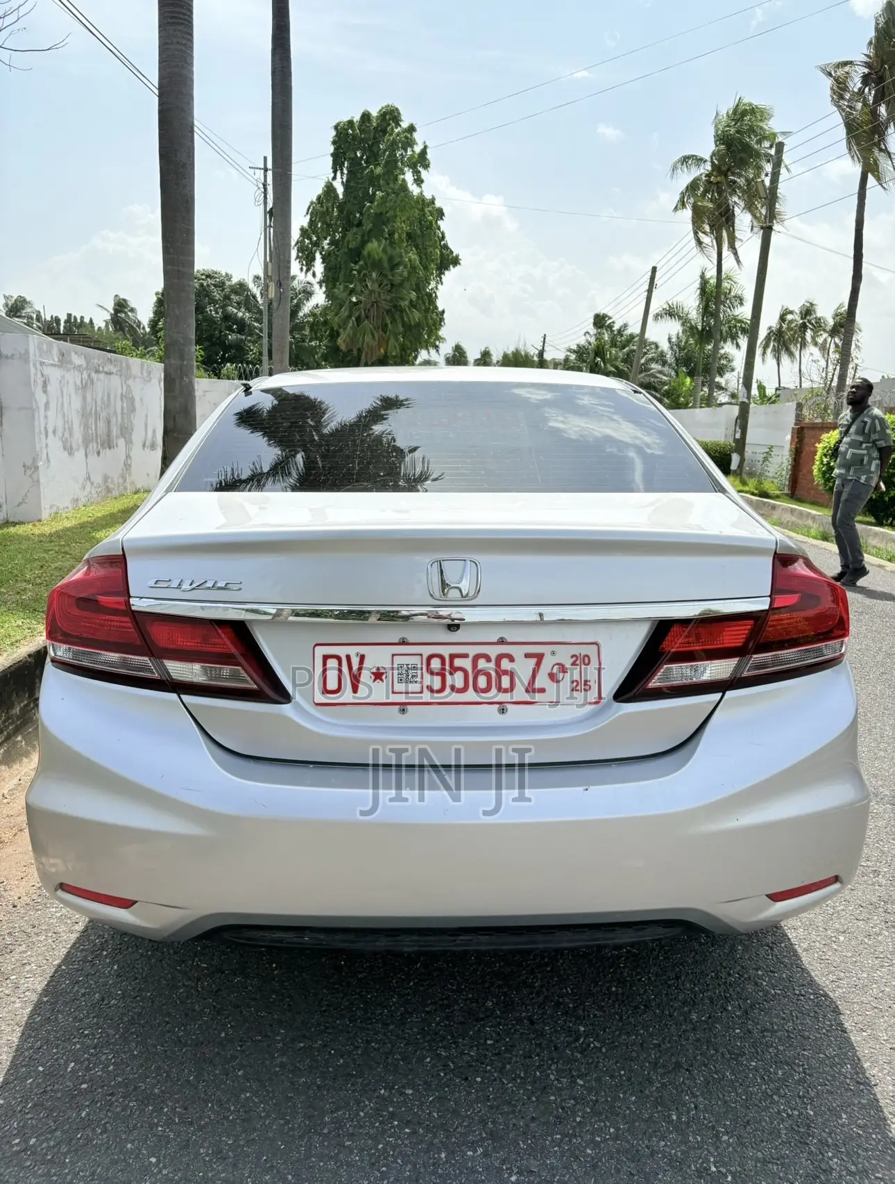 Honda Civic EX 4dr Sedan (1.8L 4cyl CVT) 2014 Silver