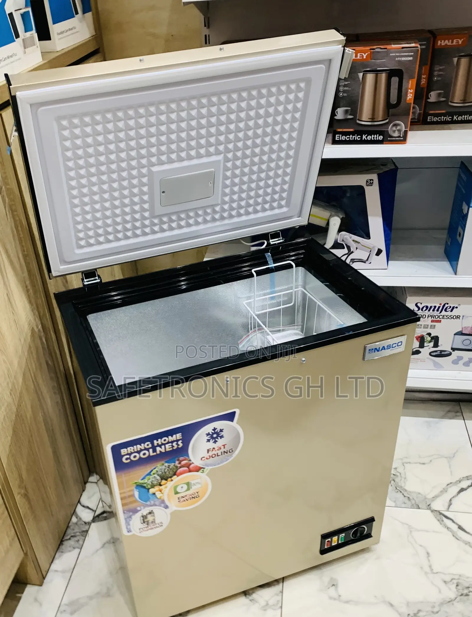 Newly Bulky Nas-175f1 138-Litre Chest Freezer Nasco