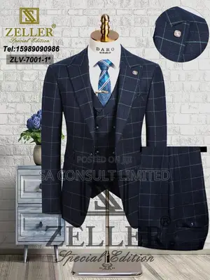 Three(3)Pieces Suits Are Available Now