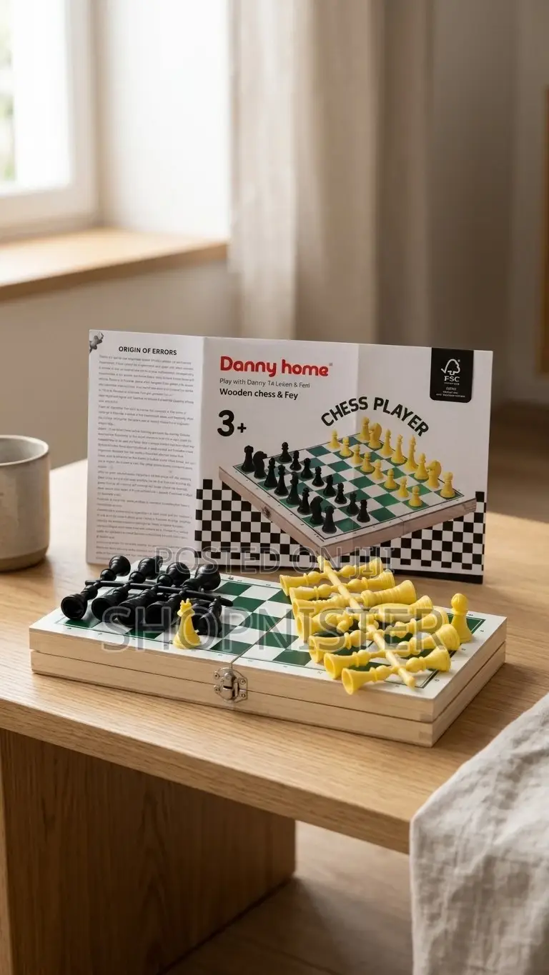 Foldable Wooden Board Gamdanny Home Wooden Chess Set – Classic