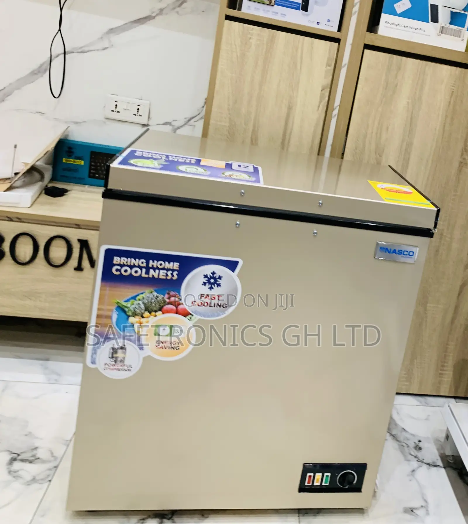 Shop Fast Grey Nas-175f1 138-Litre Chest Freeer Nasco