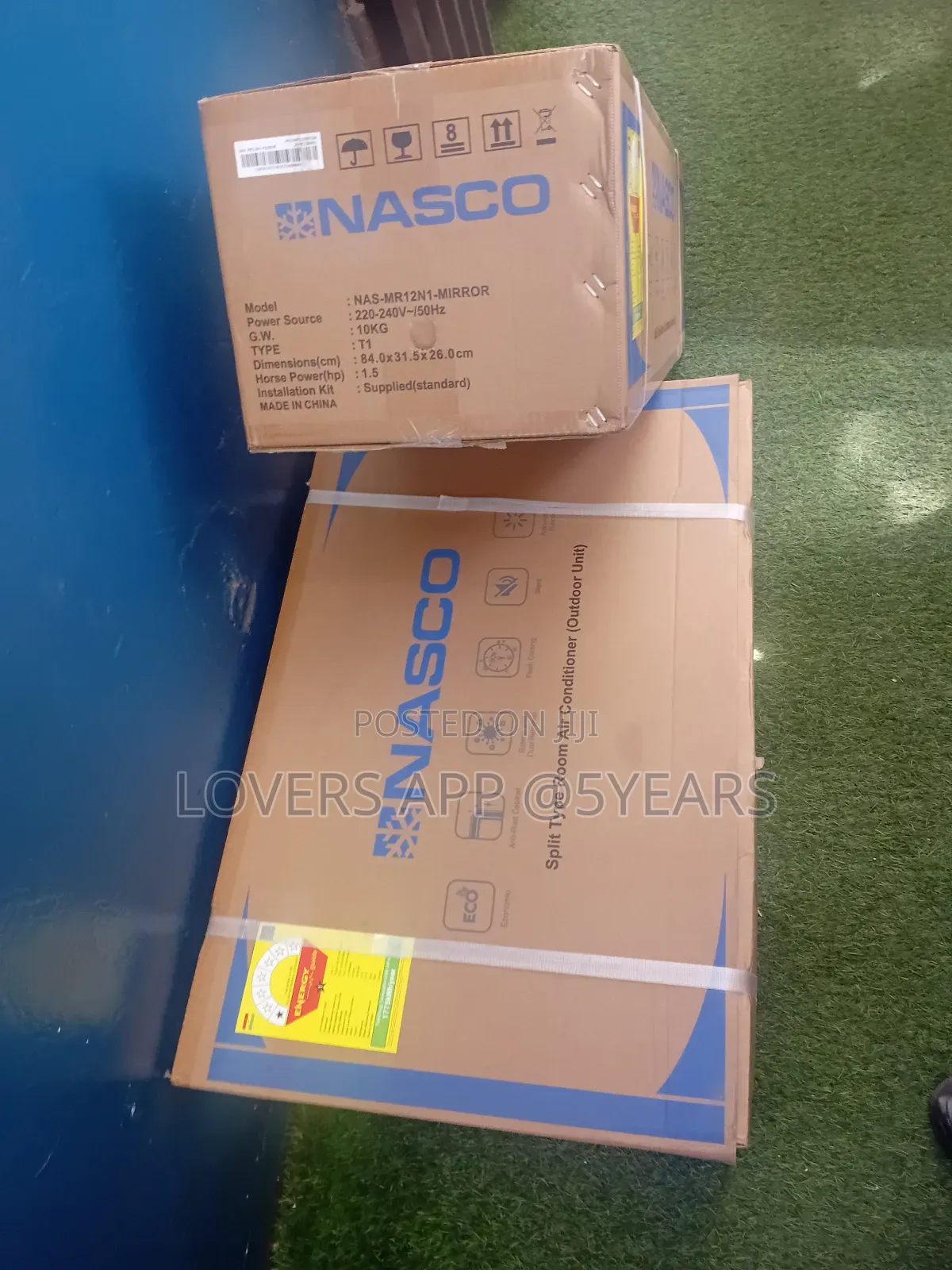 Nasco 1.5hp Mirror Ac – Reliable Cooling All Day