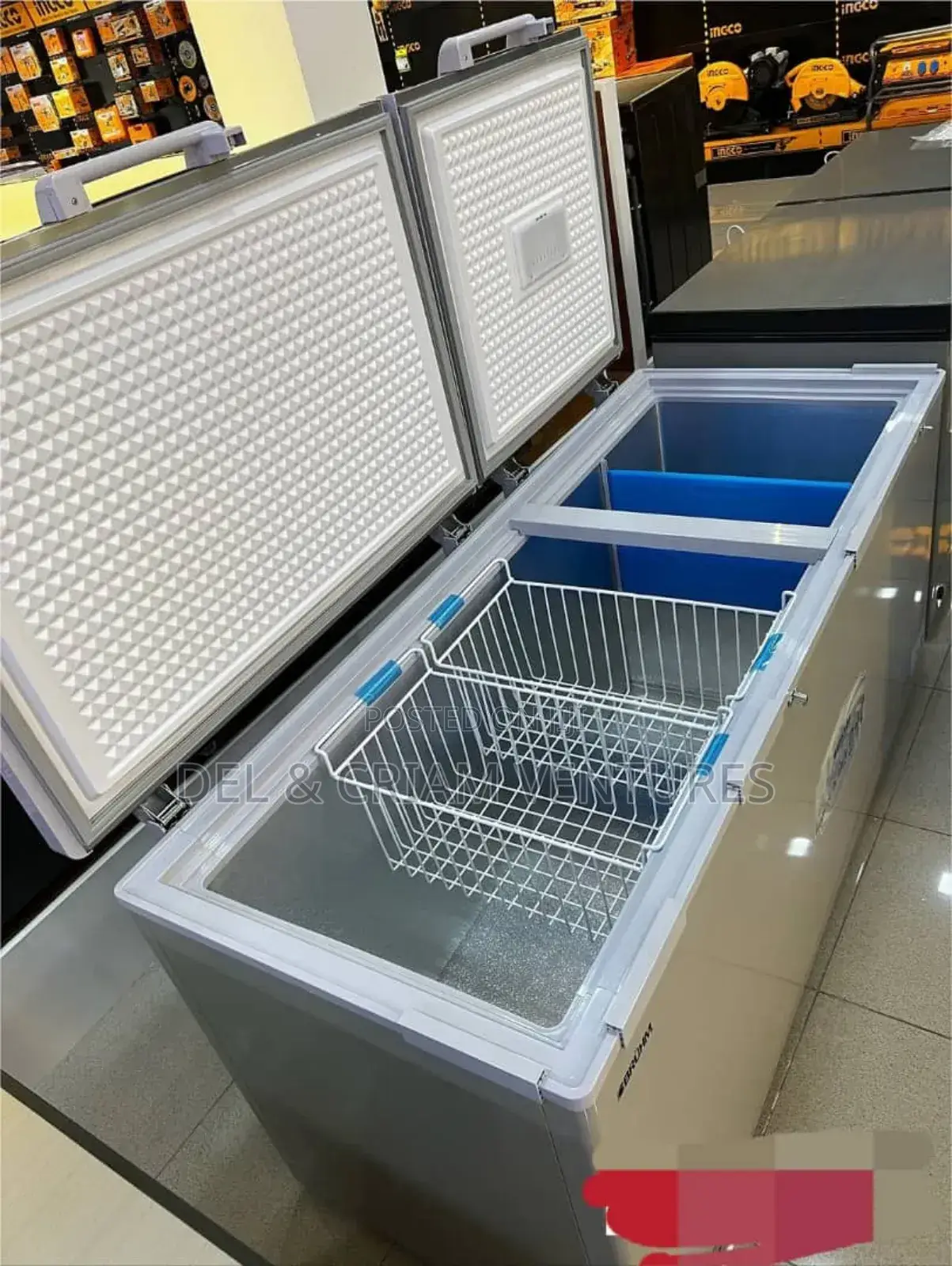 Bruhm Chest Freezer| 508 Liters| Energy Efficient| Fast Freeze| Basket
