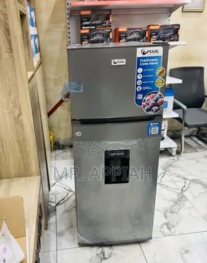 Check Out Original Pearl Pf-2521w0-5e 2 Door Fridge(Gray)