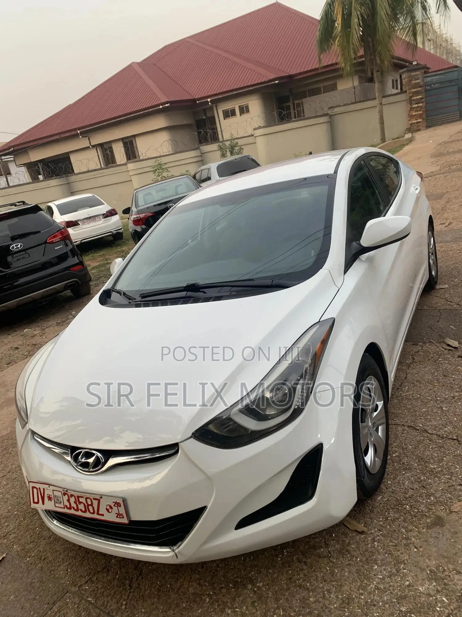 Hyundai Elantra Limited PZEV 4dr Sedan (1.8L 4cyl 6A) 2014 White
