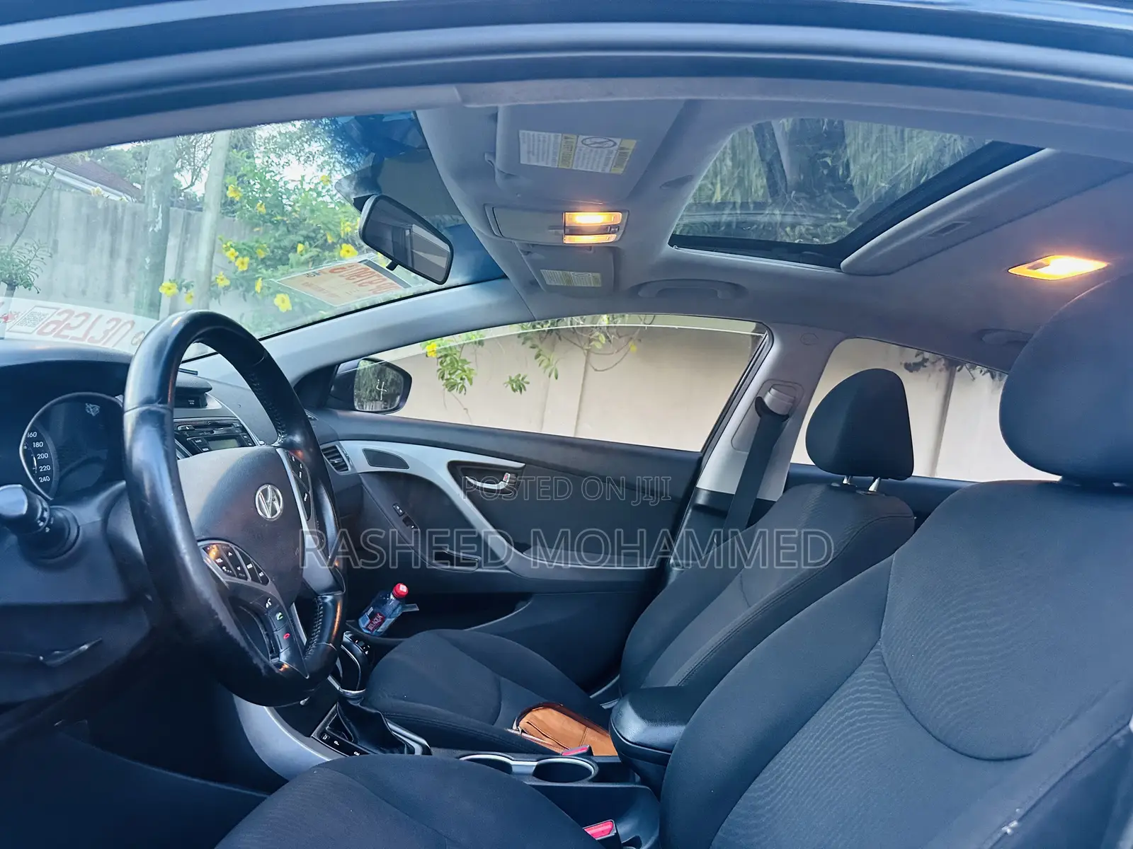 Hyundai Elantra Limited 4dr Sedan (1.8L 4cyl 6A) 2015 Black