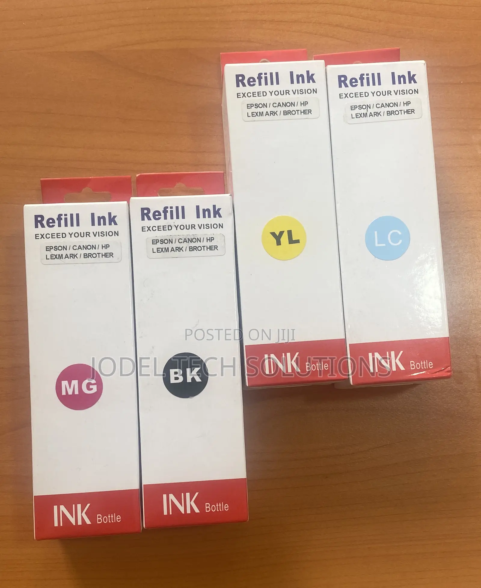 Refill Ink Epson/Canon/Hp/Brother/Lexm Ark
