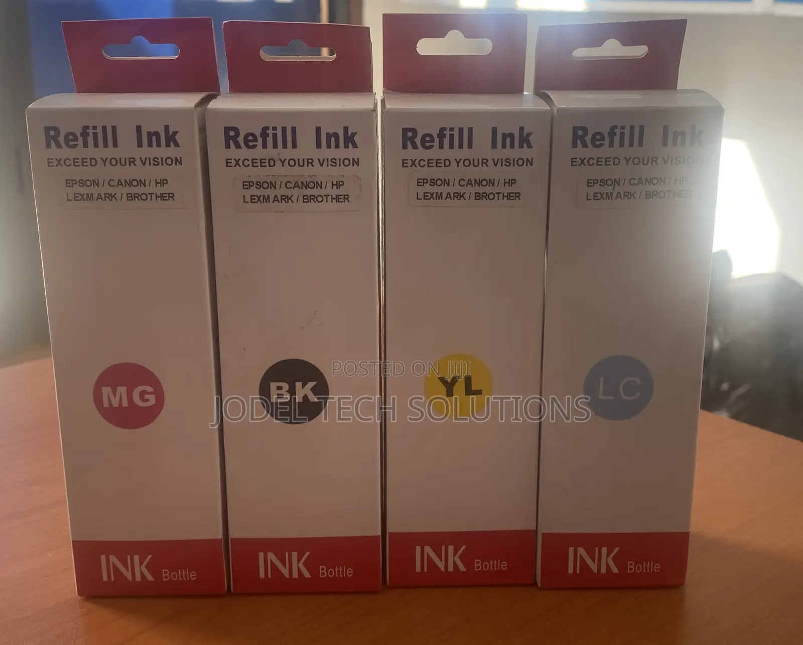 Refill Ink Epson/Canon/Hp/Brother/Lexm Ark