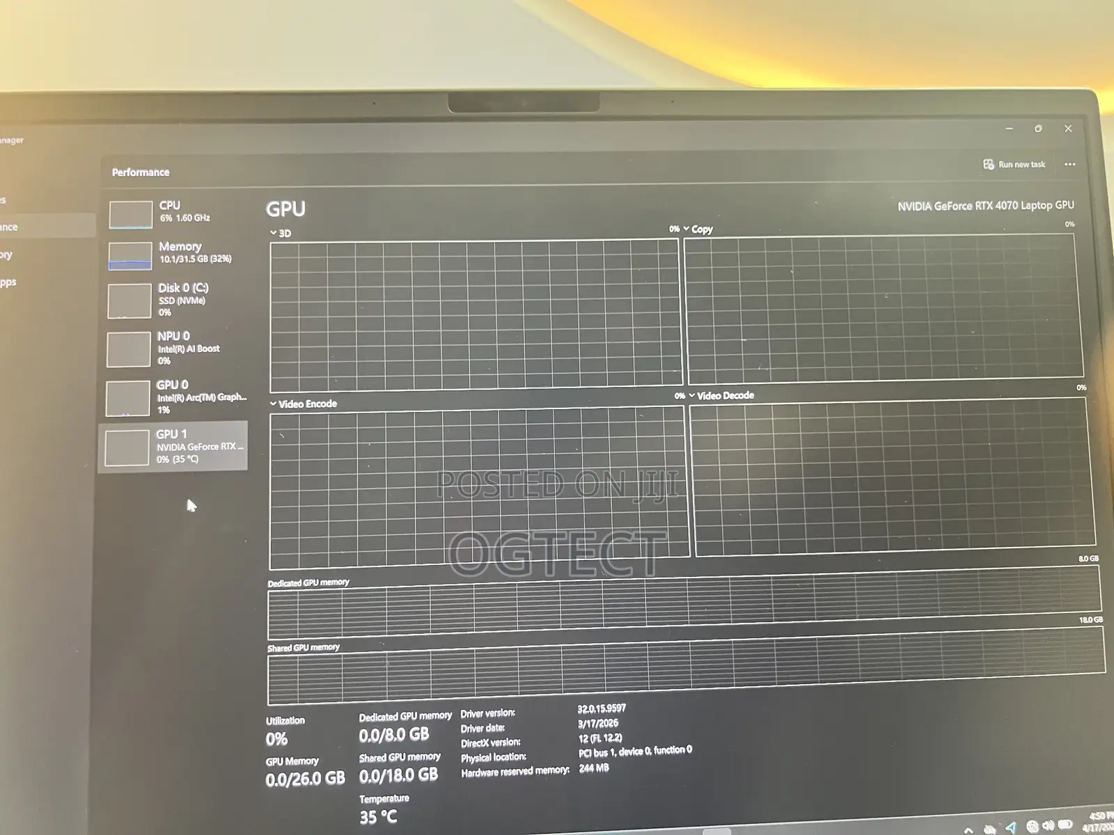 Laptop Alienware M16 R2 32GB Intel Core Ultra 9 SSD 1T