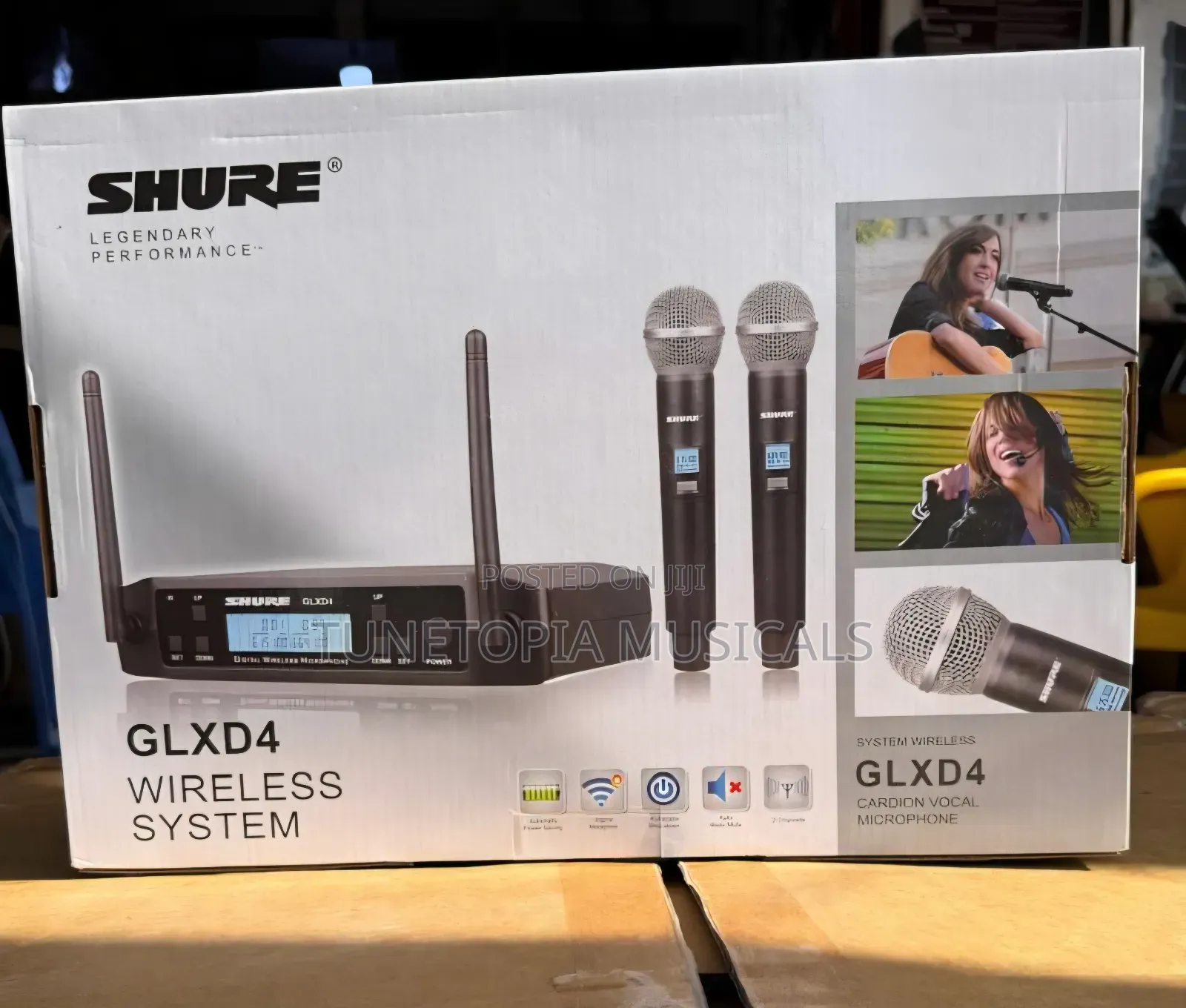 Shure GLX D4 Professional 2in1 Wireless Microphone