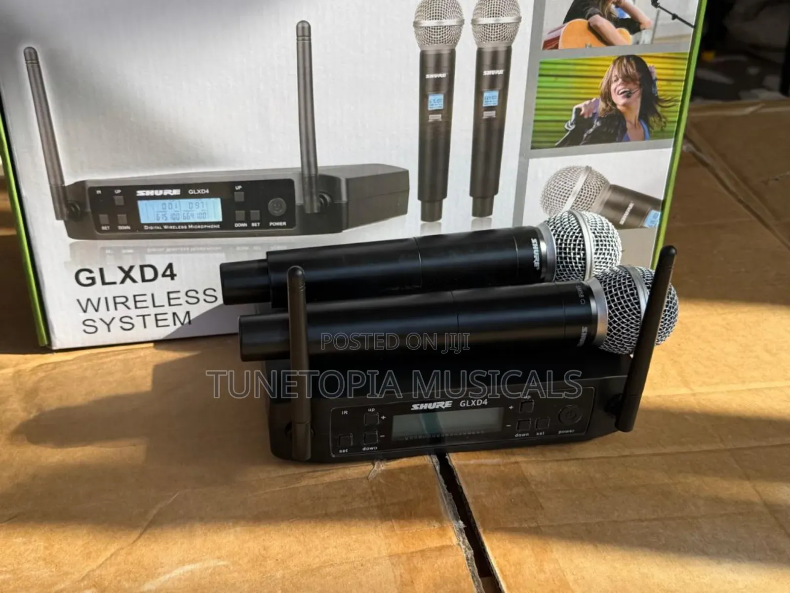 Shure GLX D4 Professional 2in1 Wireless Microphone