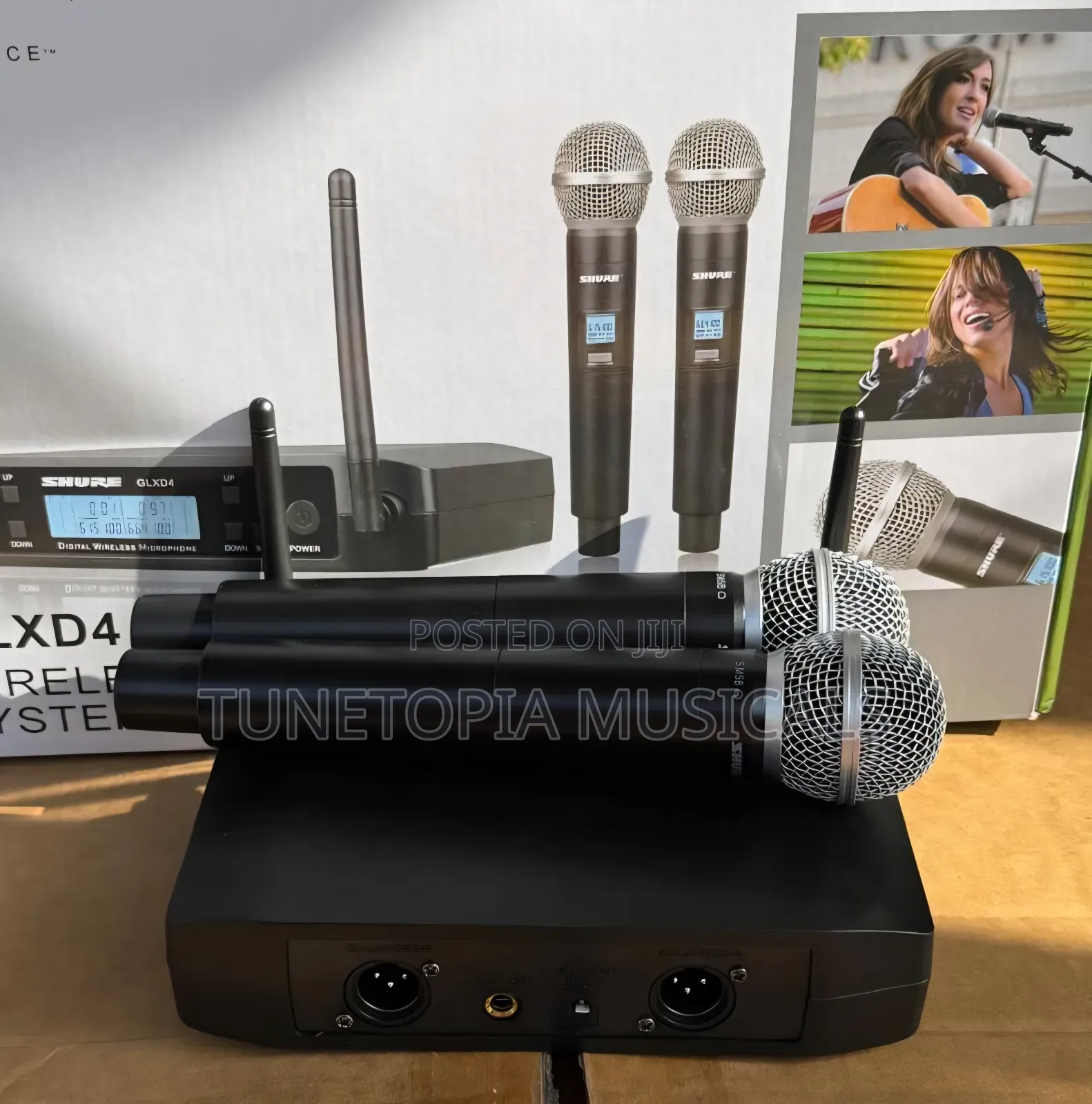 Shure GLX D4 Professional 2in1 Wireless Microphone