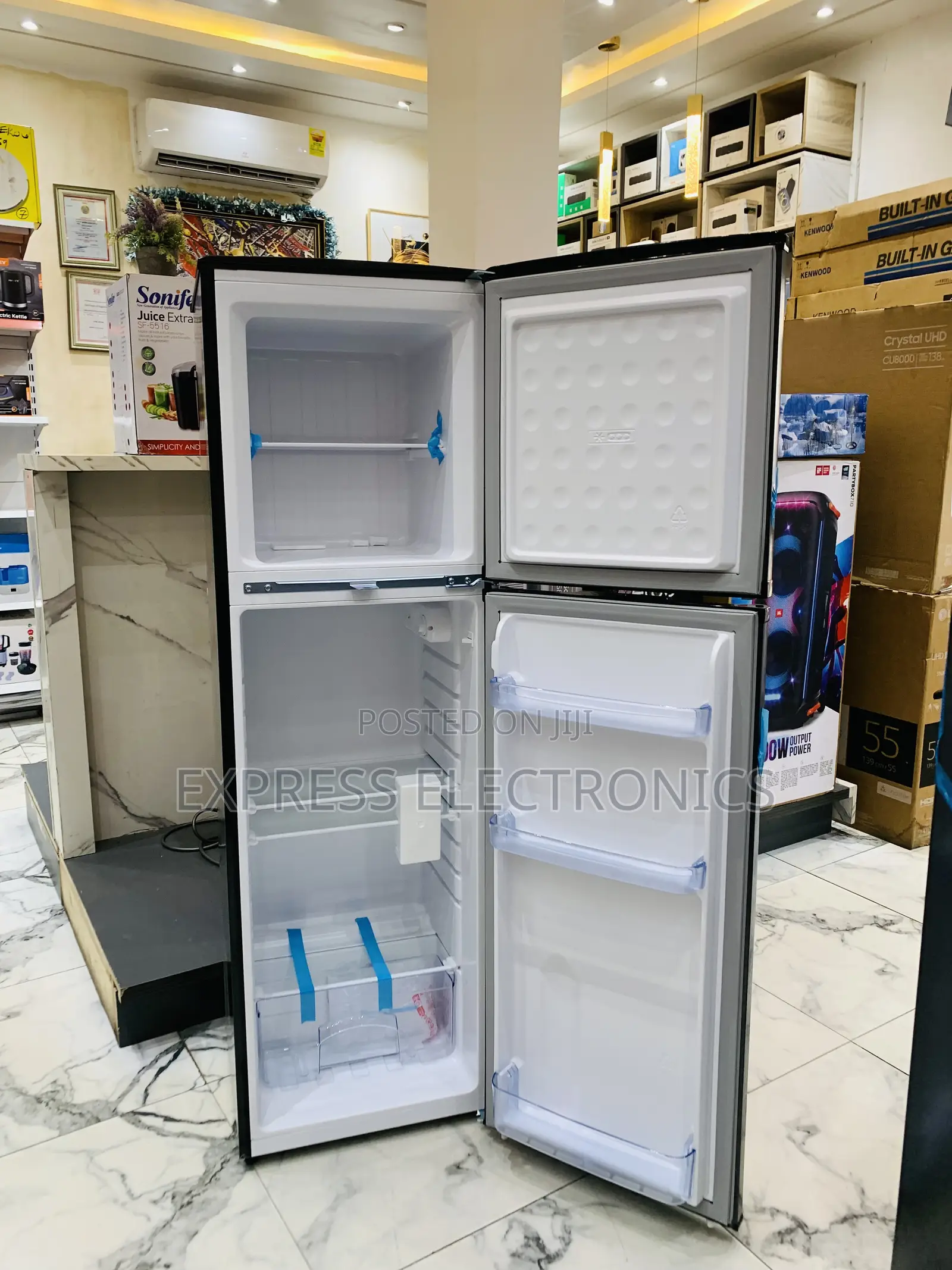High Efficiency Double Door Fridge Pearl Pf-262tix