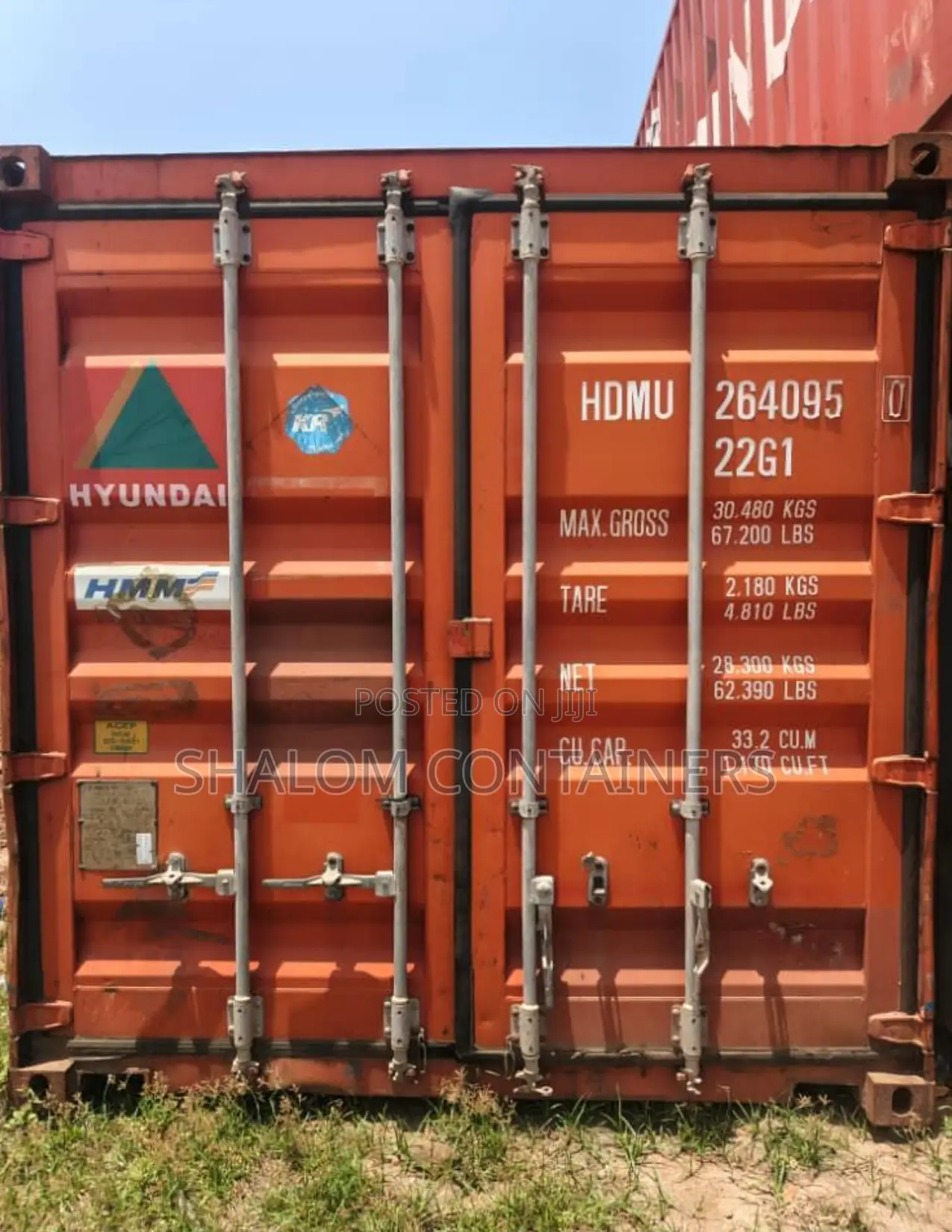 Reduce To Clear 20ft Empty Dry Containers Available For Sales