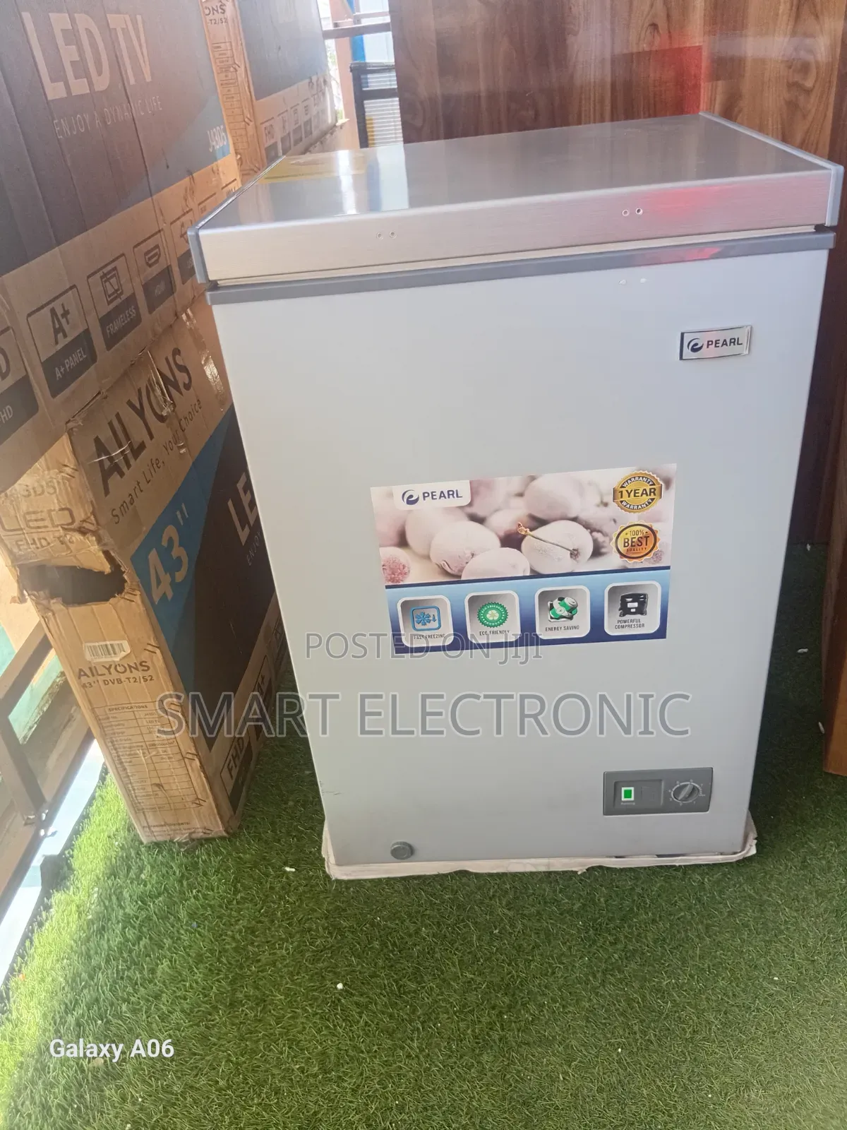 Pearl 98l Chest Freezer – Modern Design, Strong Cooling