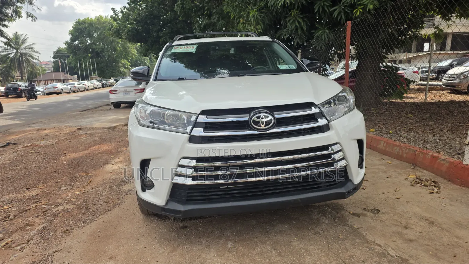 Toyota Highlander Limited Platinum 2019 White