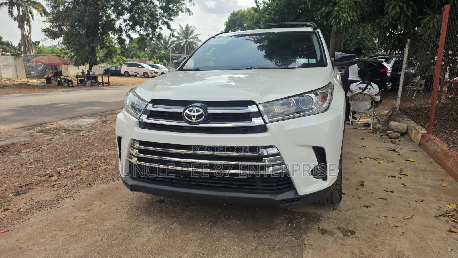 Toyota Highlander Limited Platinum 2019 White