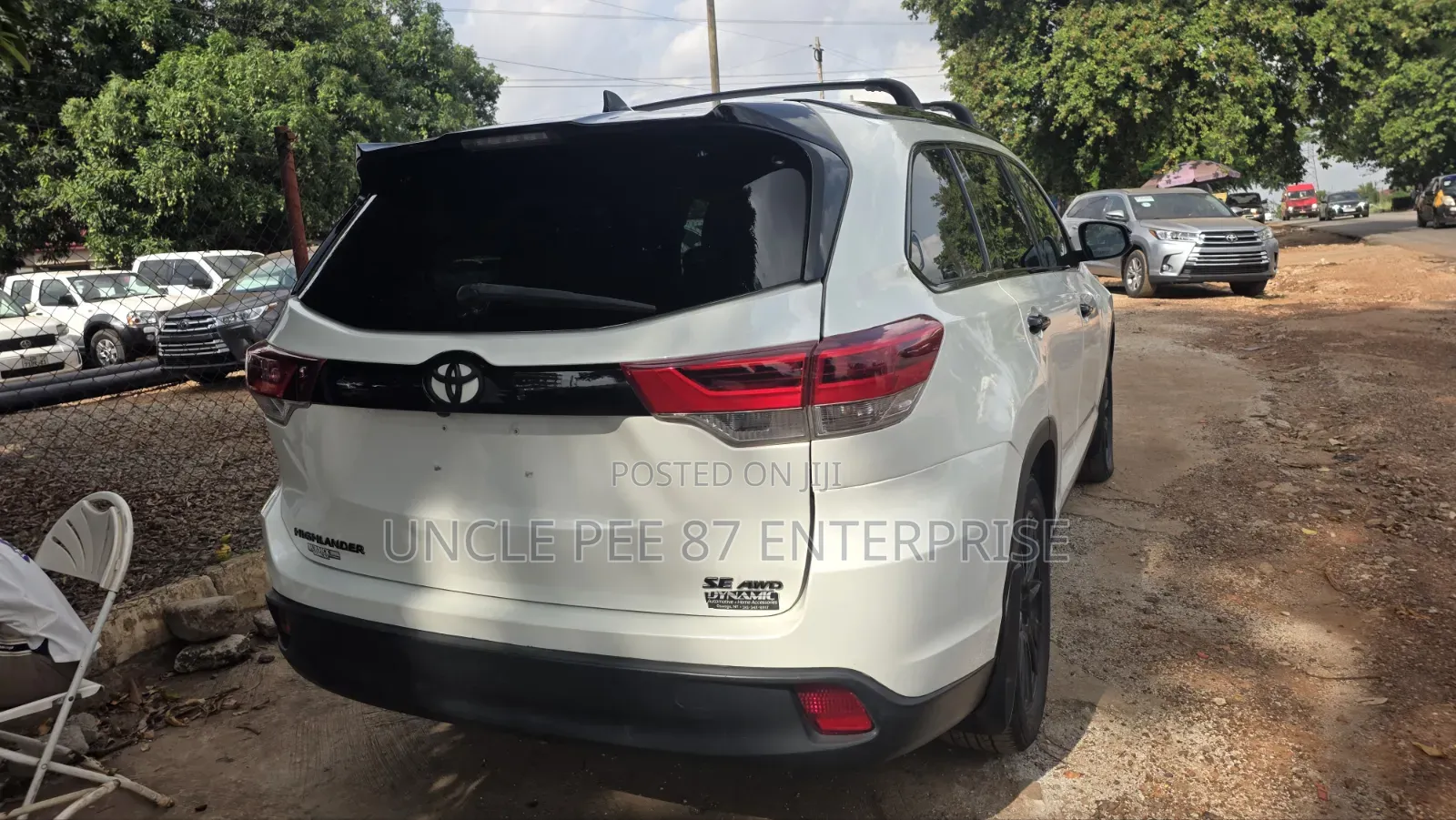 Toyota Highlander Limited Platinum 2019 White