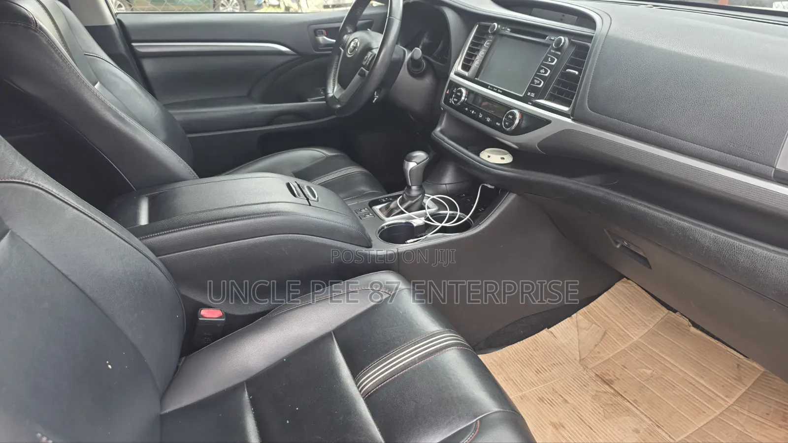 Toyota Highlander Limited Platinum 2019 White