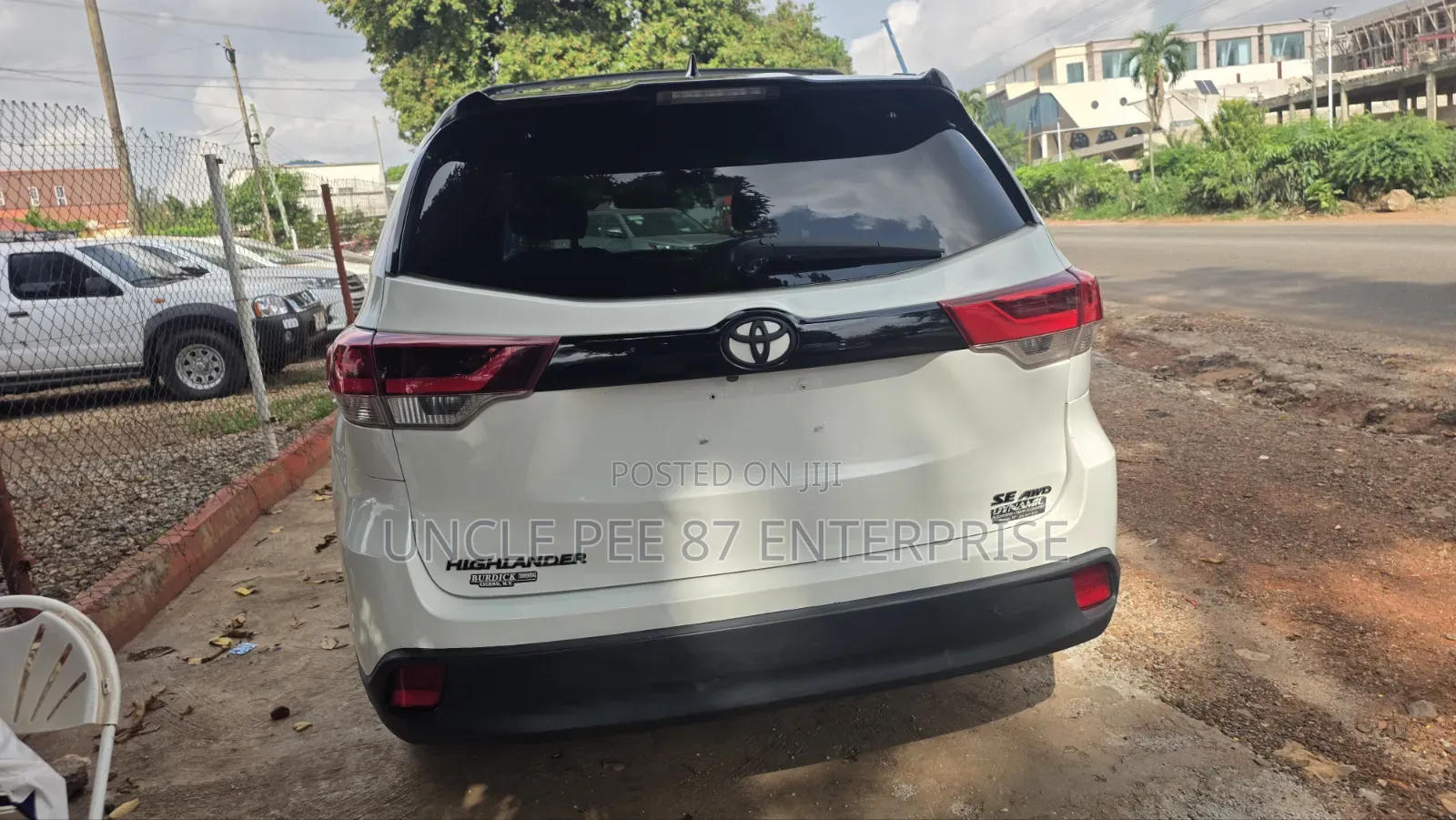 Toyota Highlander Limited Platinum 2019 White