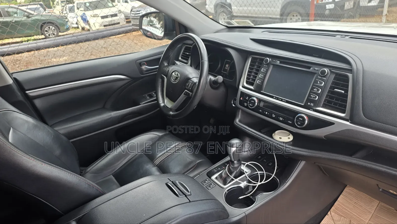 Toyota Highlander Limited Platinum 2019 White