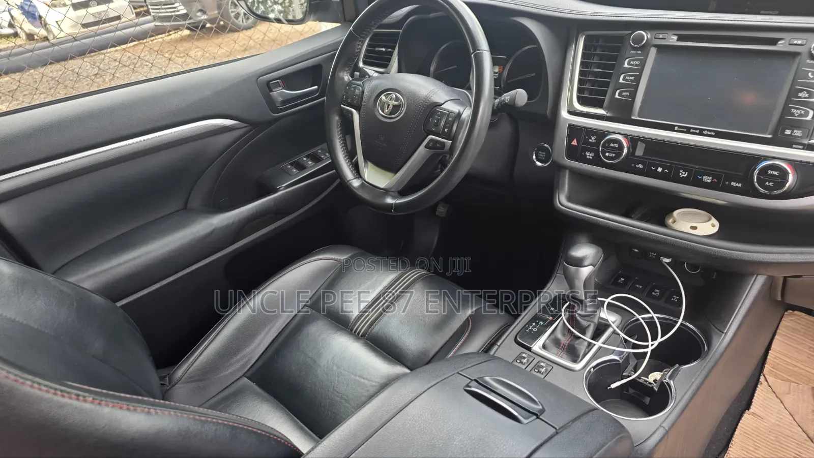 Toyota Highlander Limited Platinum 2019 White
