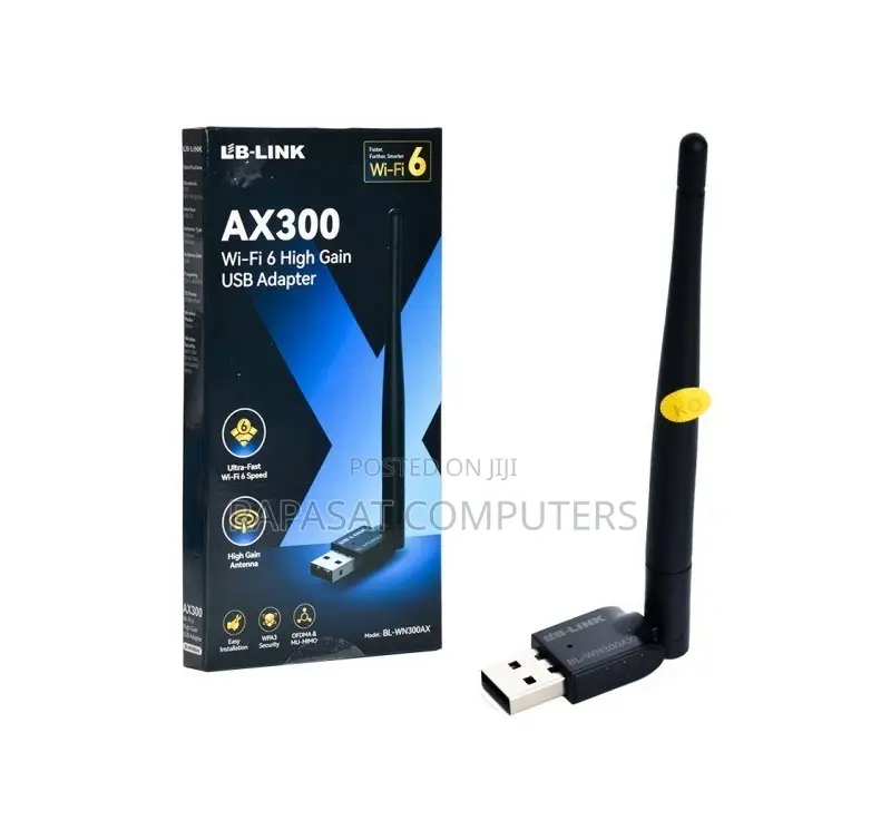 Lb- Link Ax300 Wifi 6 Usb Adapter Bl-Wn300ax