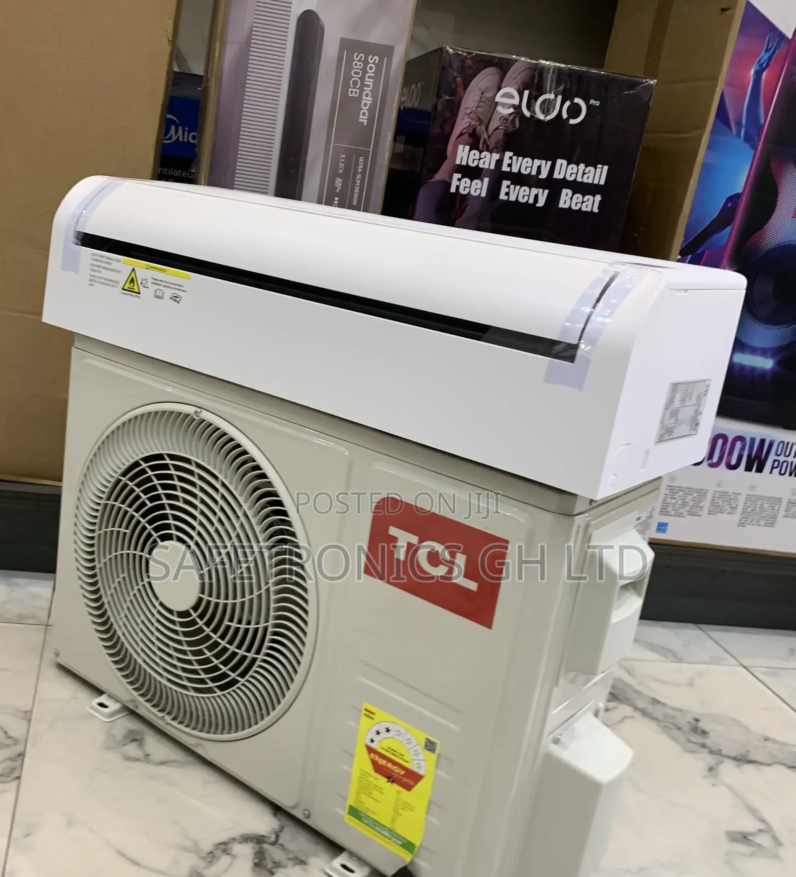 New Airflow TCL 1.5hp Split White Air Conditioner