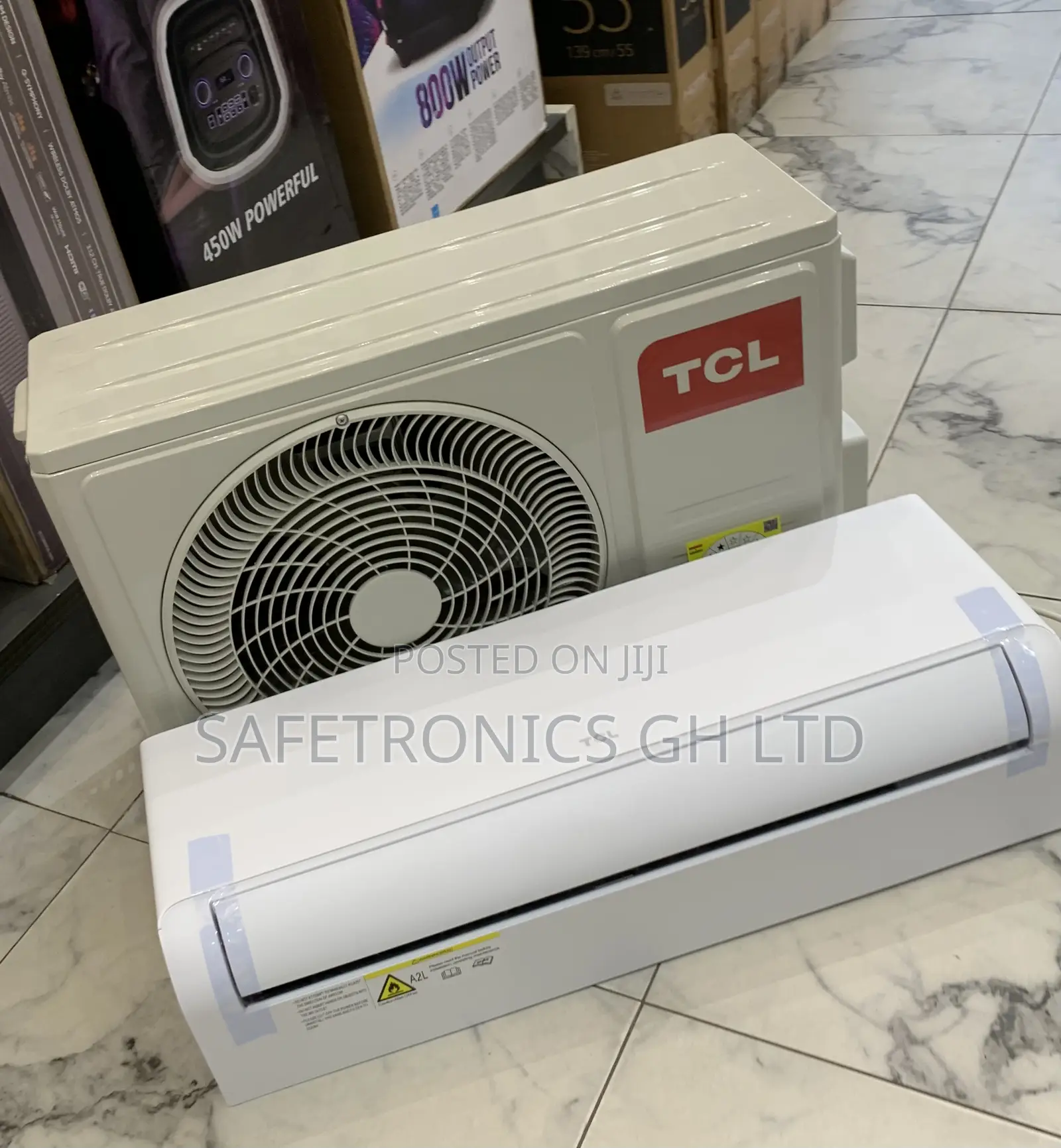 Try Brand New White TCL 1.5hp Split Air Conditioner