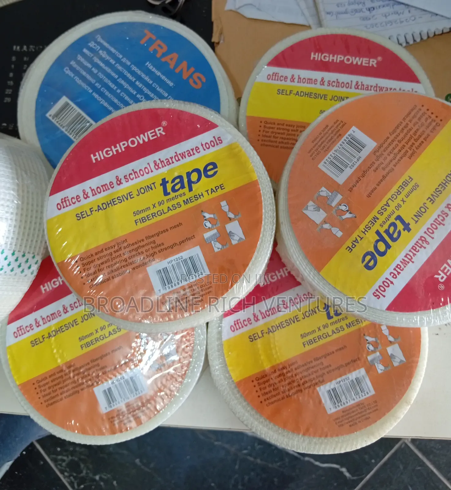 Mesh Tape.