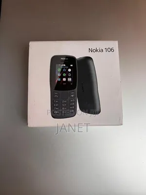 New Nokia 106 Black