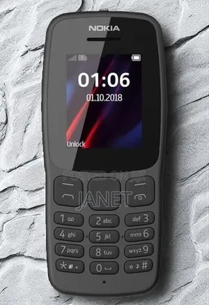 New Nokia 106 Black