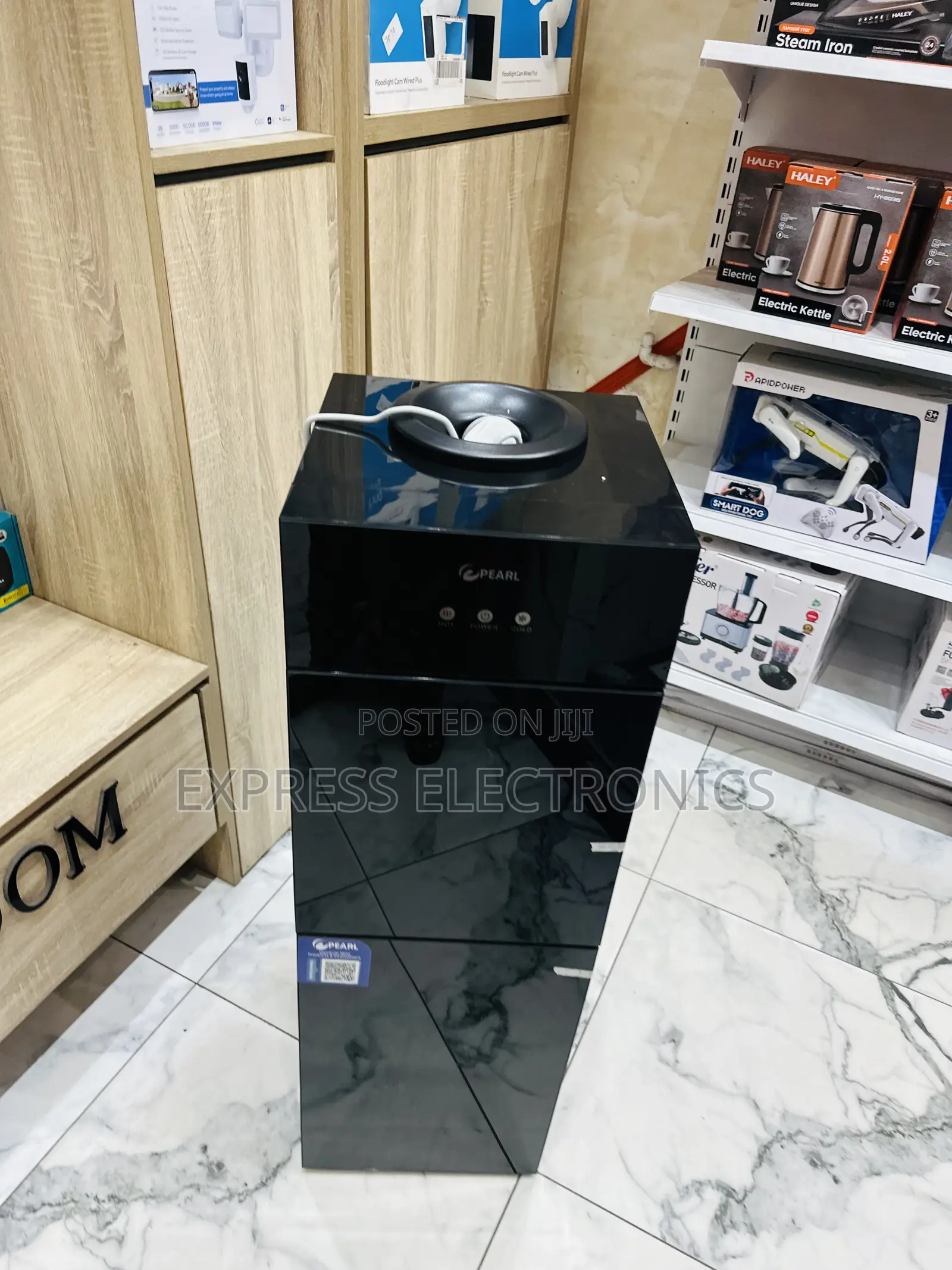 Long Lasting Effects Black Pearl Water Dispenser Black