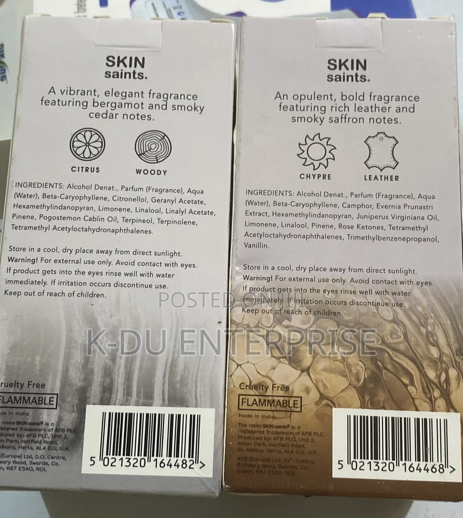 Skin Saints Perfume