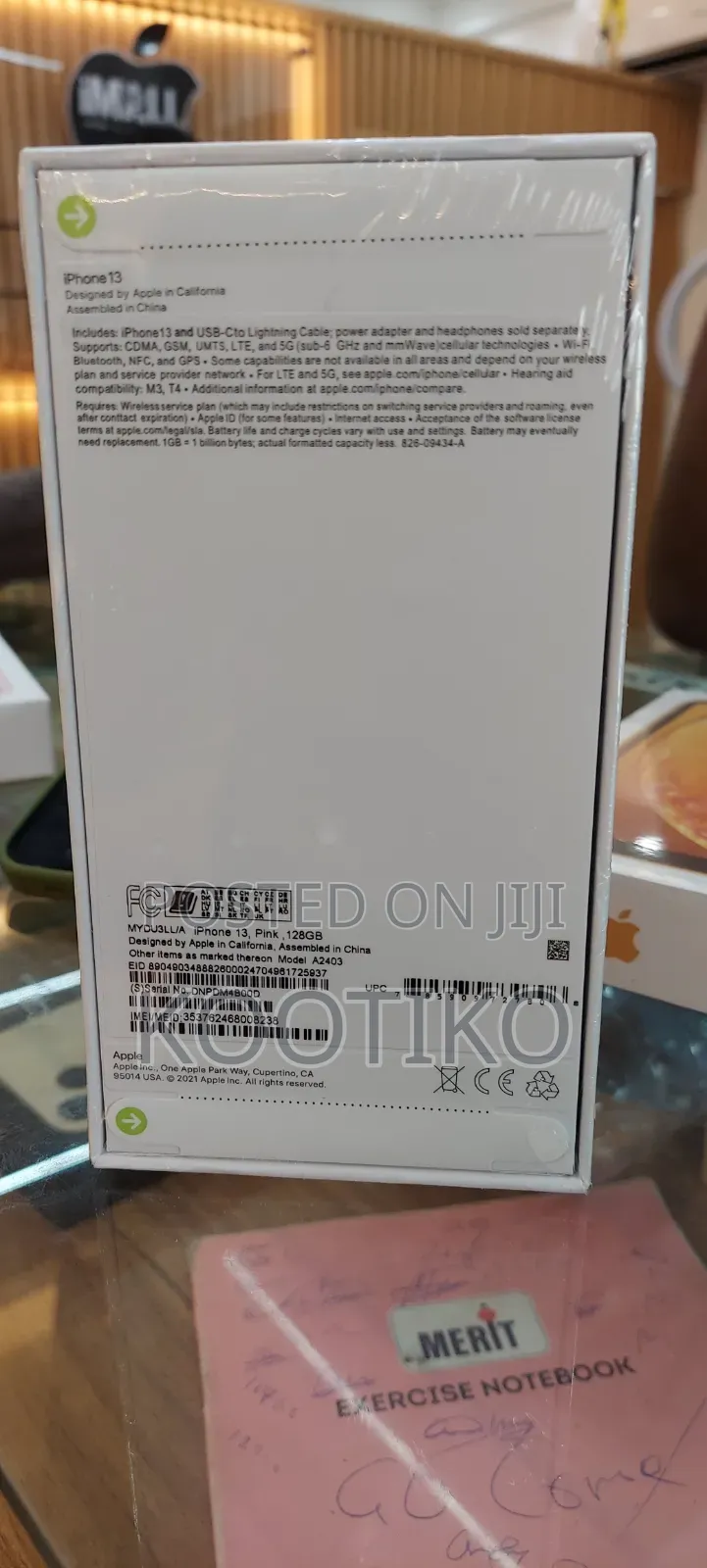 New Apple iPhone 13 128 GB Pink