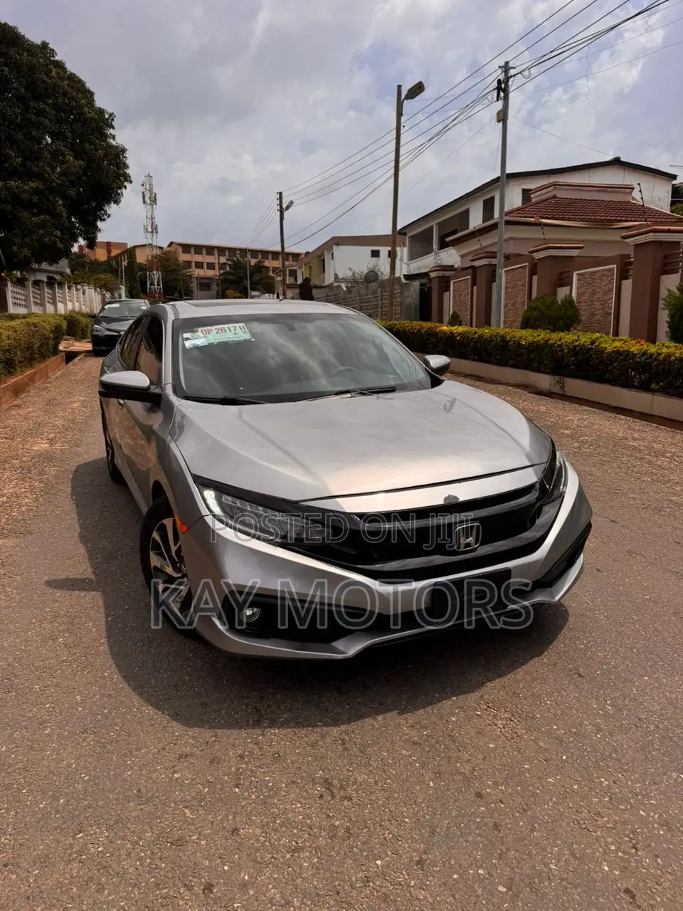 Honda Civic LX 4dr Sedan (2.0L 4cyl) 2017 Gray