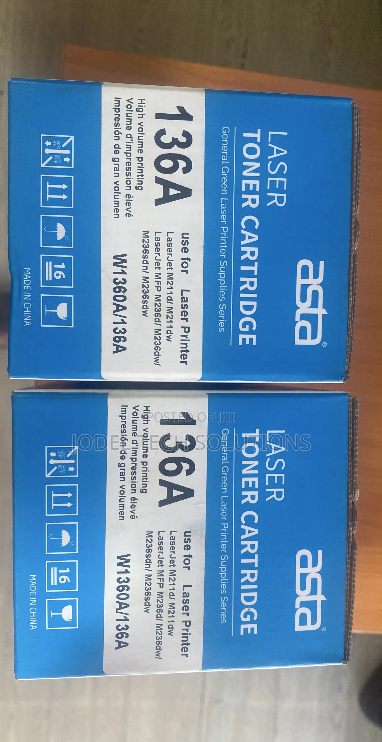 Asta 136a Laser Toner Cartridge (W1360a)