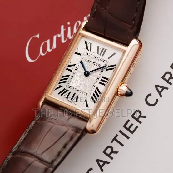 Cartier Tank Louis Cartier Rose Gold Wgta0011