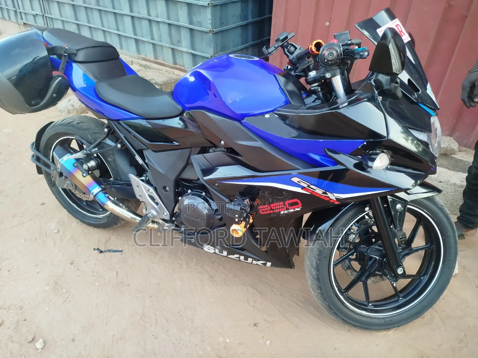 New Suzuki GSX-S 2023 Blue