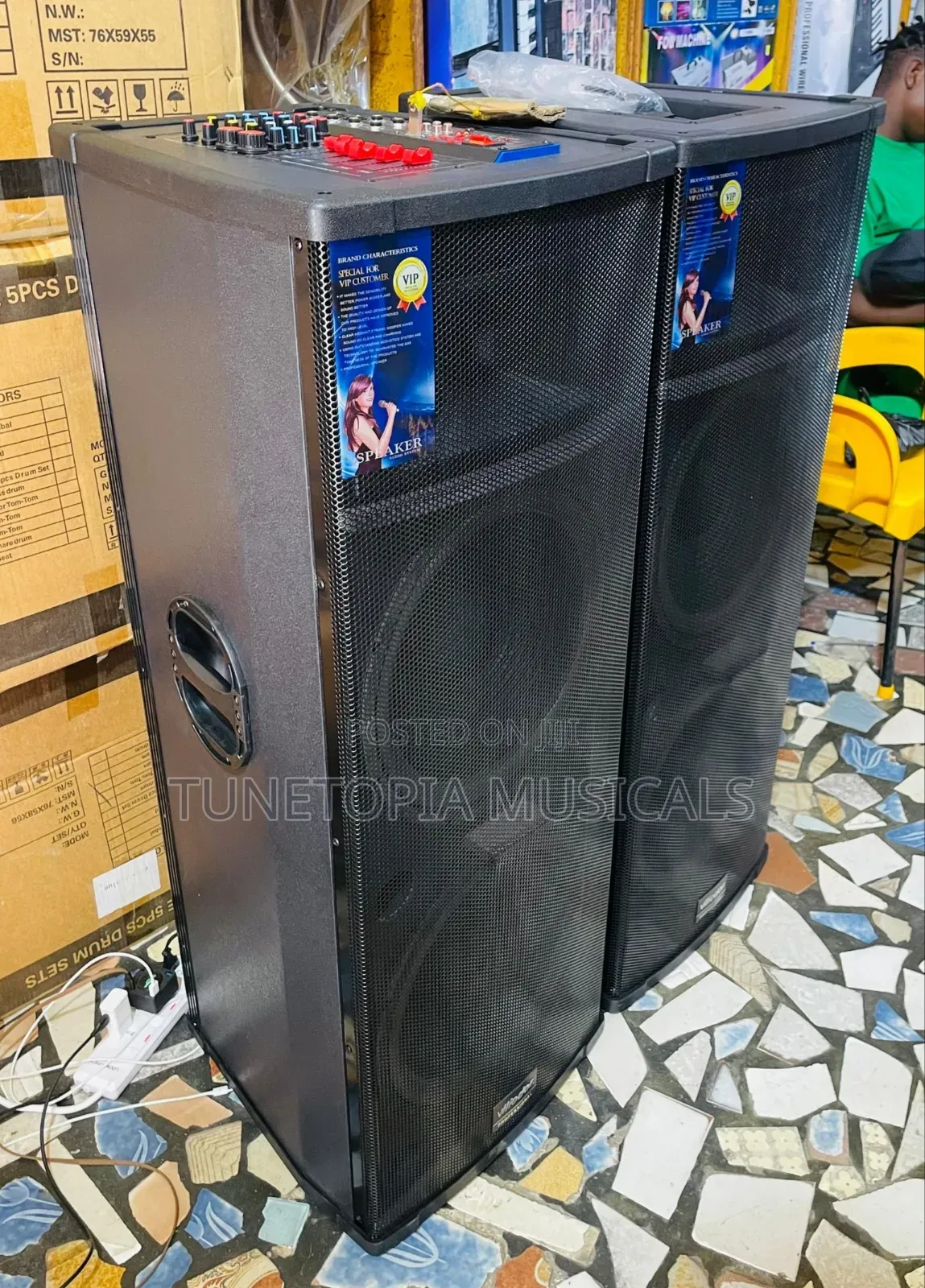 Villidor Full Range Active Speakers