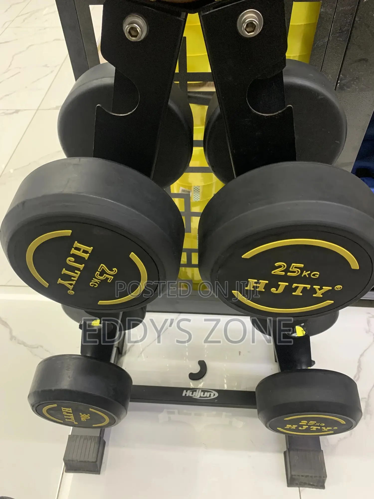 Rubber Dumbbell 25kg