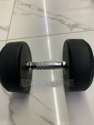 Rubber Dumbbell 25kg