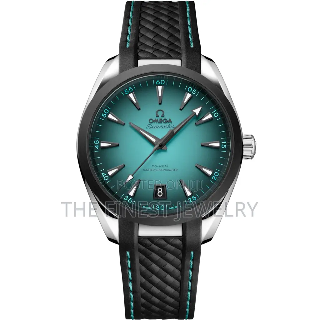 Omega Seamaster Aqua Terra 150m in Steel on a Rubber Strap