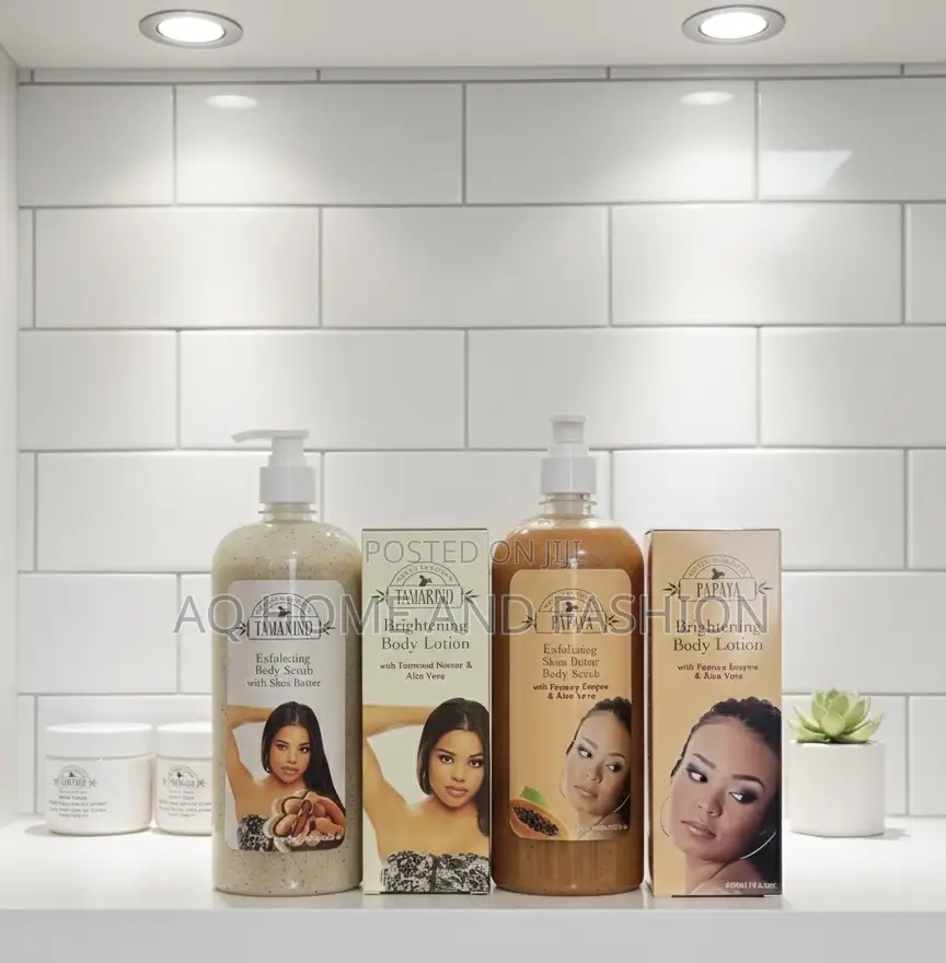 Tamarind/Papaya Brightening Body Lotion and Shower Gel